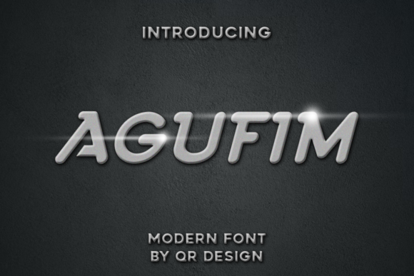 AGUFIM: A Display Font That Elevates Fashion & Editorial Campaigns