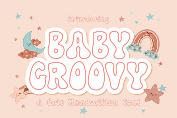 Baby Groovy: A Retro Handwritten Display Font for Editorial Charm