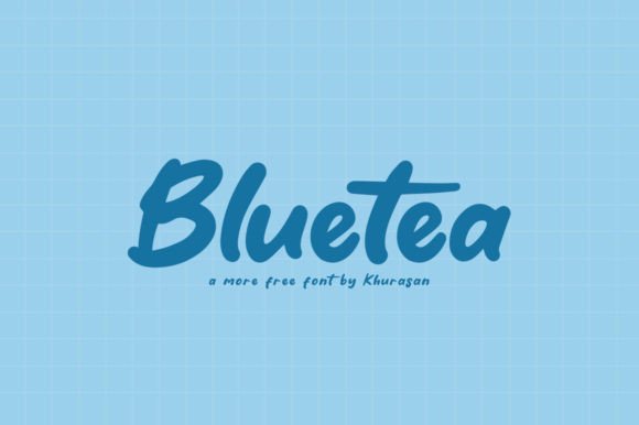 Bluetea: A Modern Display Font Worth Testing