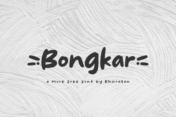 Bongkar: A Display Font That Makes Your Campaign Stand Out