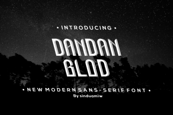 Dandan Bold: A Display Font That Anchors Editorial Mood