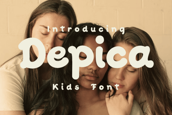 Depica Kids: A Classy Display Font for Digital Branding