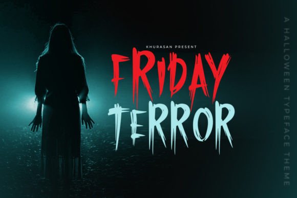 Friday Terror: A Bold Display Font for Scroll-Stopping Campaigns