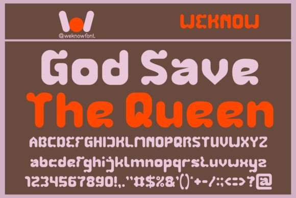 God Save the Queen: A Bold Display Font That Commands Attention