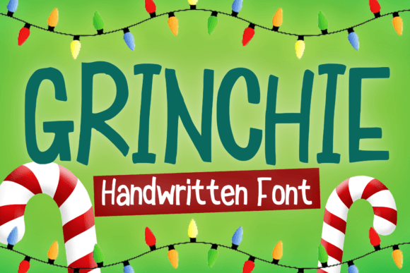 Grinchie: A Friendly Display Font for Warm Digital Experiences