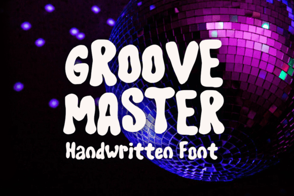 Groove Master: A Funky Display Font for Handmade Creators