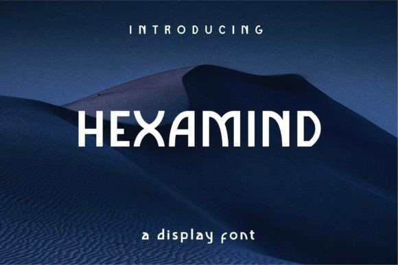 Hexamind: A Display Font That Makes Your Headlines Instantly Recognizable