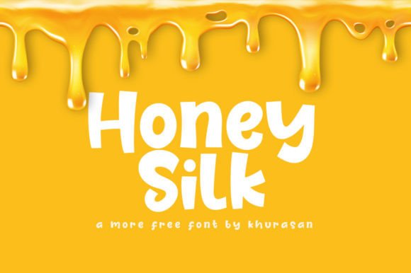 Honey Silk: A Friendly, Modern Display Font for Small Business Brands