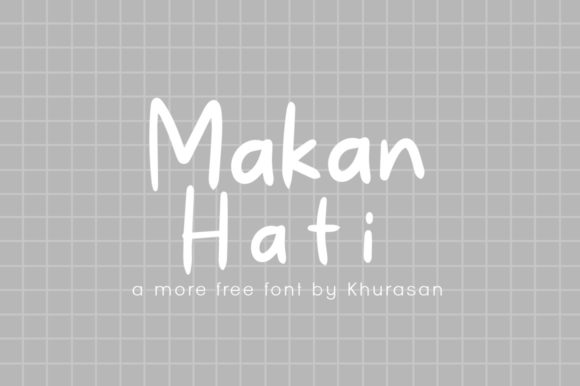 Makan Hati: A Thoughtful Display Font for Editorial Moments