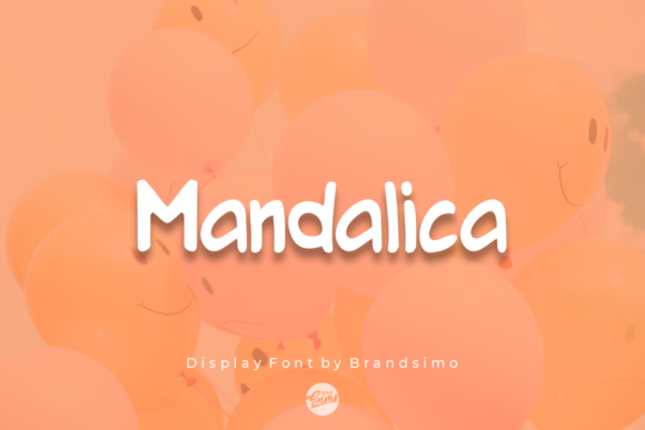 Mandalica: A Display Font with Gentle Groove