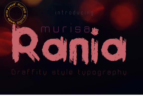 Murisa Rania: A Display Font That Feels Like a Thoughtful Brushstroke