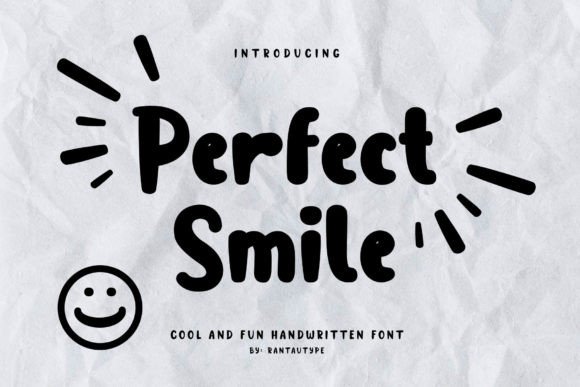 Perfect Smile: A Playful Display Font That Actually Works