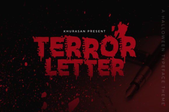 Terror Letter: A Spooky Display Font That Elevates Your Brand