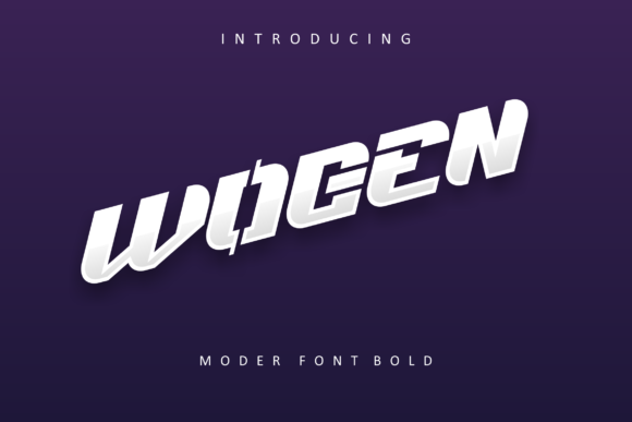 Wogen: A Bold, Authentic Display Font for Small Business Branding